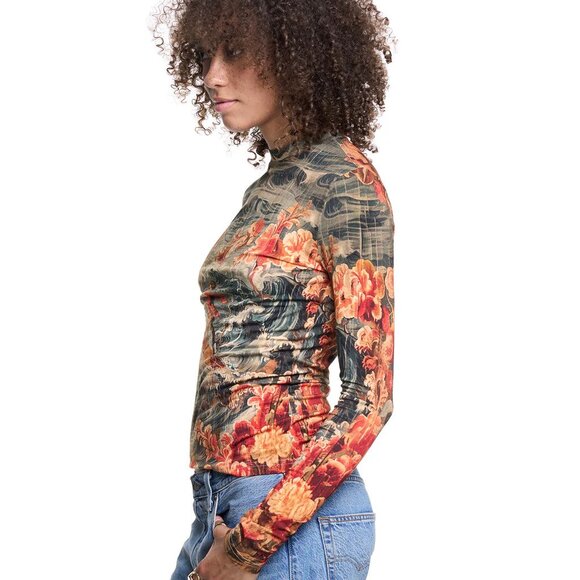 THE KIT's By Daniel Vosovic Sophie Tee | Red Surfer Women's Shirt Size X Large - Picture 5 of 13